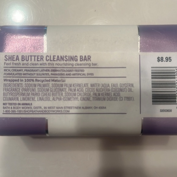 Bath and Body Works Lavender Shea Butter Cleansing Bar - Picture 2 of 2